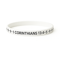 Faith First™ Silicone Bracelet – Made to Strengthen Your Daily Faith