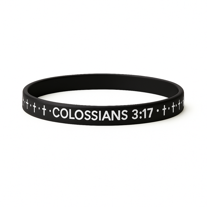 Faith First™ Silicone Bracelet – Made to Strengthen Your Daily Faith