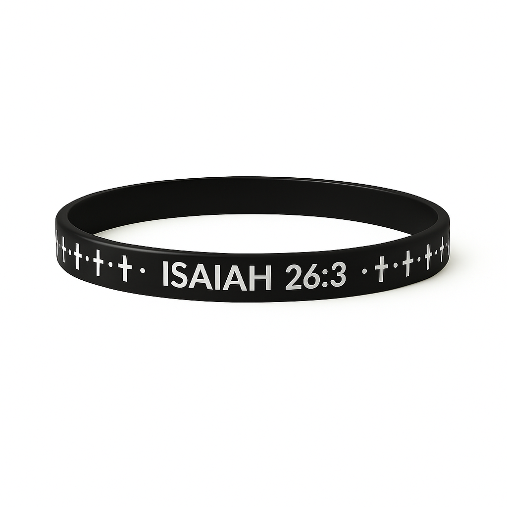 Faith First™ Silicone Bracelet – Made to Strengthen Your Daily Faith