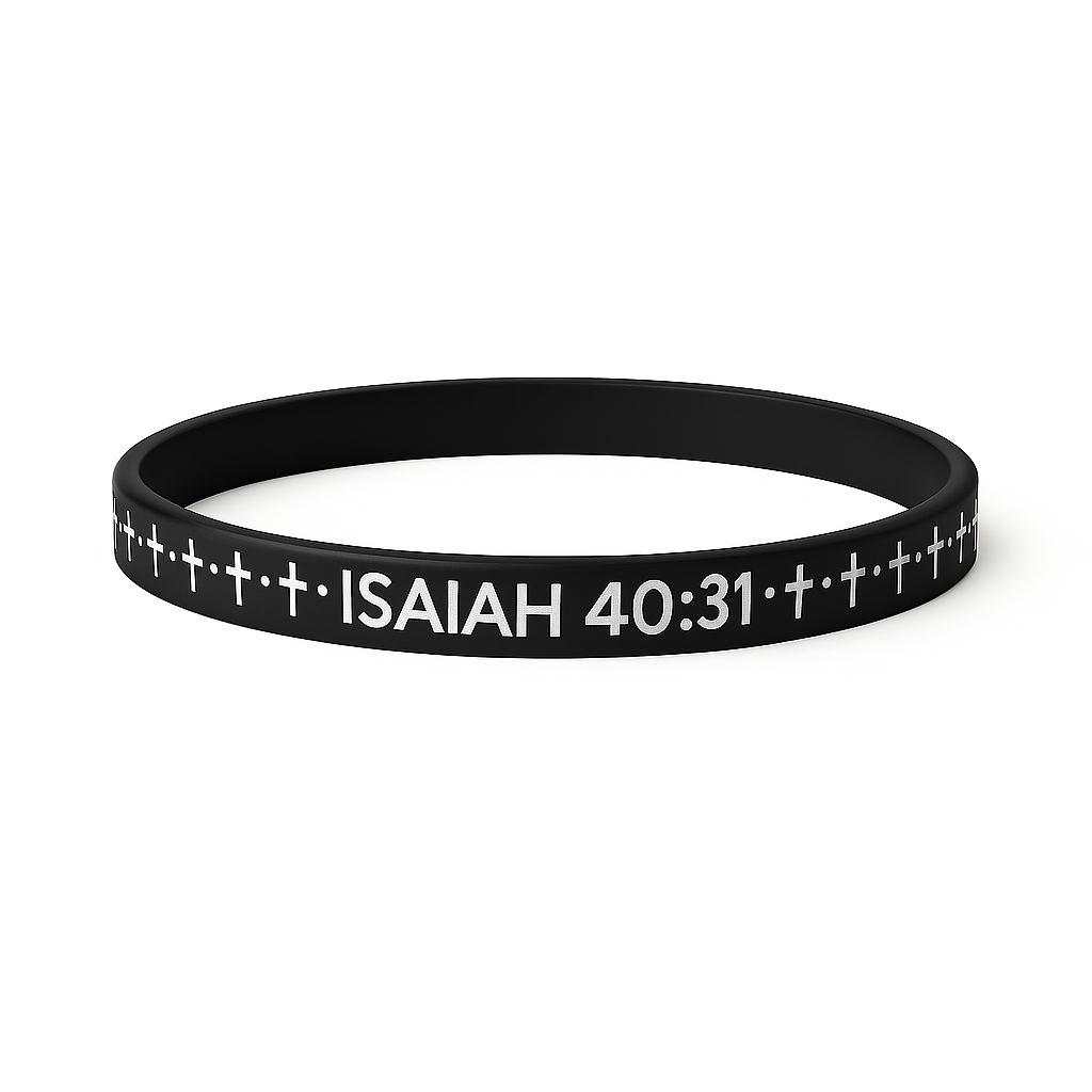 Faith First™ Silicone Bracelet – Made to Strengthen Your Daily Faith