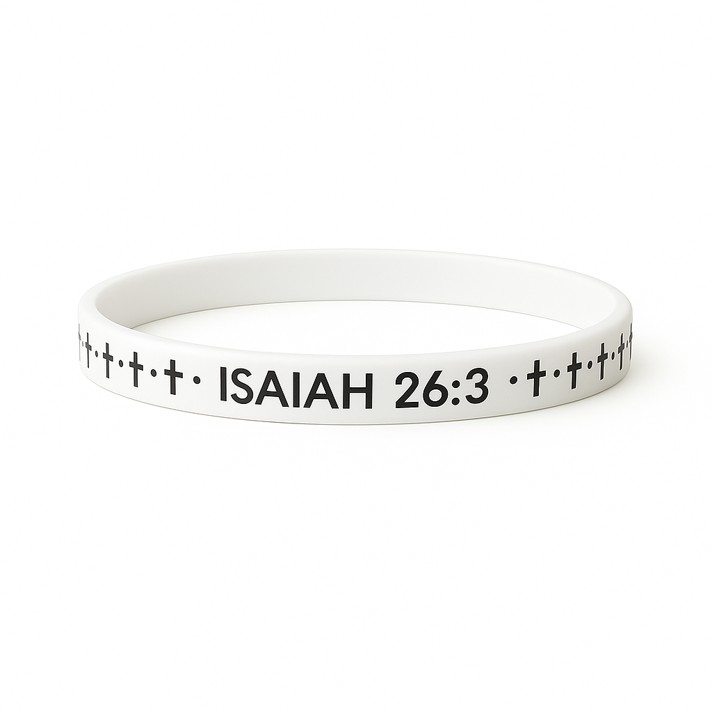 Faith First™ Silicone Bracelet – Made to Strengthen Your Daily Faith