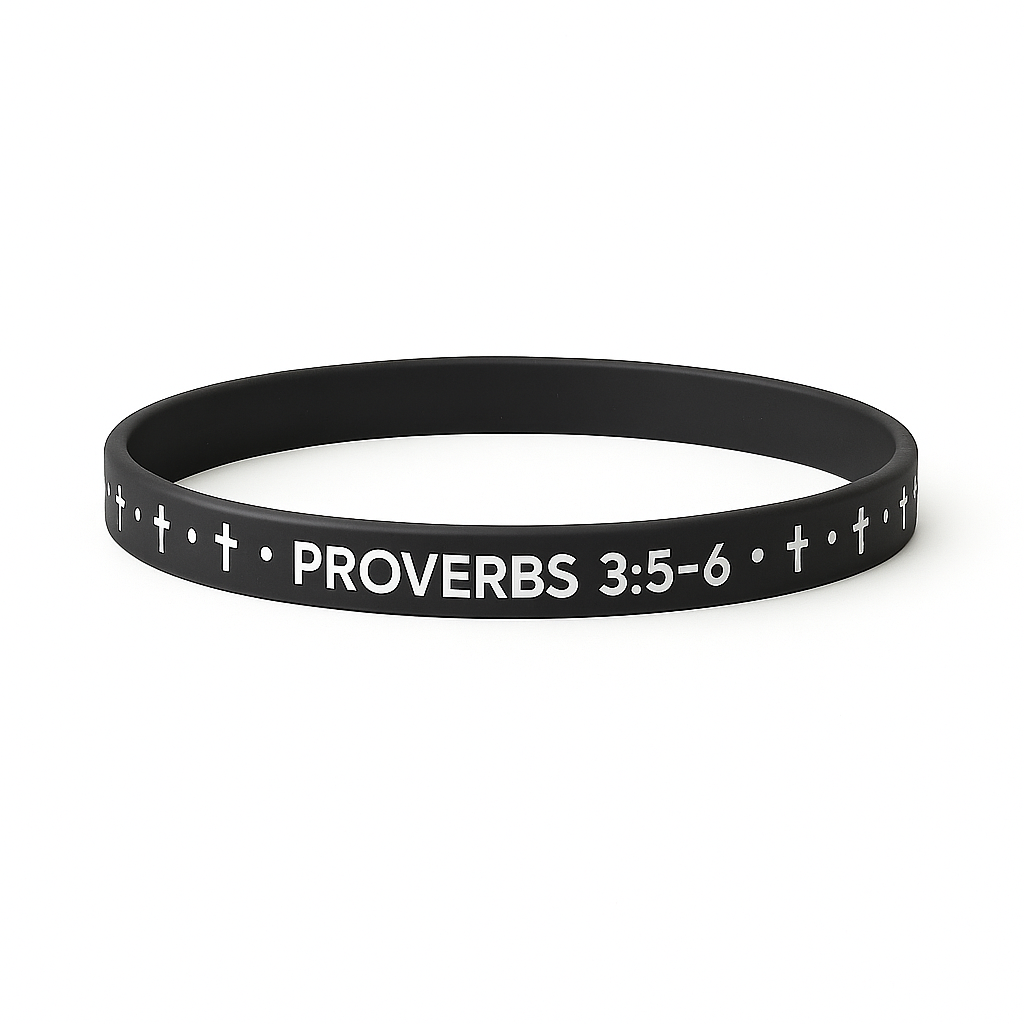 Faith First™ Silicone Bracelet – Made to Strengthen Your Daily Faith